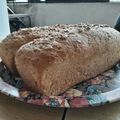 El cooksnap de Valeria Gonzalez cuando hizo Pan integral para sandwich.