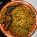 Chef Smith's cooksnap of when they made Abacha.