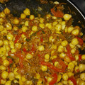 El cooksnap de erika rincon cuando hizo Guisito de garbanzos y arroz integral.