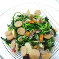 Cooksnap dari RW untuk resep Tumis Bayam Sosis