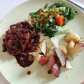 El cooksnap de Paola Vasquez Leyton cuando hizo Carnes de res en salsa de cebolla 🧅 🥩.