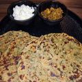 Rani's Recipes का कुकस्नैप जब उन्होंने बाजरा मिक्स भाजी रोटी (bajra mix bhaji roti recipe in Hindi) बनाया था।
