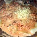 El cooksnap de Estefania cuando hizo Salsa rosa de tomate al vino con romero.