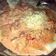 El cooksnap de Estefania cuando hizo Salsa rosa de tomate al vino con romero.