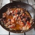 El cooksnap de Alejandra Garcia cuando hizo Salsa de anchoas y olivas negras.