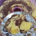 Cooksnap dari rizca nanda untuk resep Steamed Marble Cake a.k.a Bolu Marmer Kukus Endesss