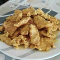 El cooksnap de El Jorge cuando hizo Pollo al limón estilo chino.