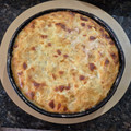 El cooksnap de patricia mancuello cuando hizo Sopa paraguaya con harina de maíz.