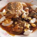 El cooksnap de encarni cuando hizo Bacalao guisado con alcachofas.