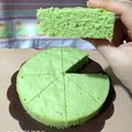 Cooksnap dari Trifena Kristiani untuk resep Bolu Kukus Chocolatos Matcha (No Mixer No Oven)