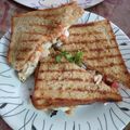 Farha Ambreen Siddiqui's cooksnap of when they made Toast sandwich.
