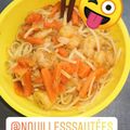 Cooksnap de Titefleurdesiles sur la recette Nouilles chinoises sautées aux crevettes au wok