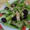 Cooksnap của Van Nary khi họ làm theo món Đậu bắp xào tỏi