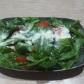 El cooksnap de Lady Marmalade cuando hizo Ensalada fresca con un toque de parmesano!!.