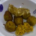 Fatima's cooksnap of when they made Plantain balls.