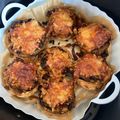 El cooksnap de Bárbara 🏵️ cuando hizo Champis rellenos al horno.