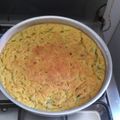 El cooksnap de jacqueline cuando hizo Fainá de zapallitos.