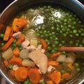 Antónia Kovács Cooksnap-ja, amikor elkészítette a(z) Csirkeragu leves édesburgonyával receptet.