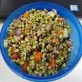 Ravina Gupta का कुकस्नैप जब उन्होंने अंकुरित मोठ सलाद (ankurit moth salad recipe in Hindi) बनाया था।