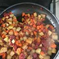 El cooksnap de CeCi Hevia A cuando hizo Chayotes condimentados, con chorizo.
