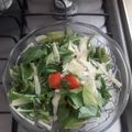 El cooksnap de hariana cuando hizo Ensalada de rúcula, tomates cherry y parmesano.