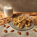 El cooksnap de ⊹⊱ 𝔾𝕚 ⊰⊹ cuando hizo "Leche" de almendras 🌱 bebida vegetal + galleta de aprovechamiento con bagazo 🌱.