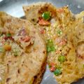 kavita goel का कुकस्नैप जब उन्होंने बथुआ पराठा (bathua paratha recipe in Hindi) बनाया था।