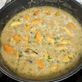 El cooksnap de Esther Gracia cuando hizo Croquetas de queso cabra y dátiles envueltas en leche de coco, semillas y chocolate.
