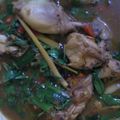 Cooksnap dari febrianti untuk resep Ayam betutu pedas kemangi pete