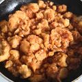 El cooksnap de Julián Izquierdo González cuando hizo Coliflor al ajo arriero- receta vegana.