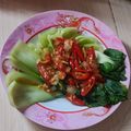Cooksnap dari Juliyanti Noaa untuk resep Pakcoy Siram Ayam Saos Tiram Enak
