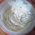 El cooksnap de Lucia Bernhartd cuando hizo Chantilly en licuadora o minipimer.