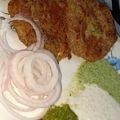 Drushti Jain's cooksnap of when they made Aloo tikki.