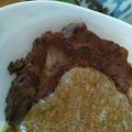 El cooksnap de Elvira N cuando hizo Entrecot al queso azul con pimienta de Madagascar.