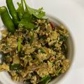 Syma Huq's cooksnap of when they made বেগুন ভর্তা(begun bhorta recipe in Bengali).