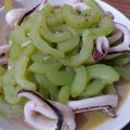 ００ 的 大黃瓜醬炒透抽 cooksnap