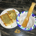 El cooksnap de Juan Pérez Gómez cuando hizo Pan de albahaca y almendras.