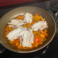 El cooksnap de Ana Muñoz cuando hizo Moraga de sardinas a la malagueña.