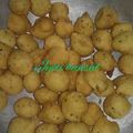 Jyoti Bansal's cooksnap of when they made Moong dal bada.