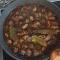 El cooksnap de Pilar Sevilla Novillo cuando hizo Guiso de carne magra de cerdo.