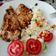 El cooksnap de Carlos Sanchez cuando hizo Arroz blanco.