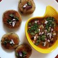 Harshida Thakar's cooksnap of when they made રાગડા પેટીસ.