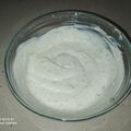 El cooksnap de vanesa garcia contreras cuando hizo Salsa de yogur kebab (la auténtica "salsa blanca").