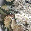 El cooksnap de Cora cuando hizo Espárragos y Zucchinis Asados con Limón y Parmesano.
