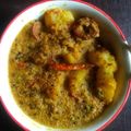Sushmita Chakraborty's cooksnap of when they made বড়ির ‌‌ঝাল.