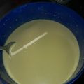 El cooksnap de Evelyn cuando hizo Arroz con leche con dulce de leche.