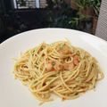 Cooksnap dari Tituk SK untuk resep Asian Spicy Garlic Spaghetti