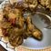 Cooksnap MinSha semasa beliau membuat Ayam 3 Cawan (Three-Cup Chicken).