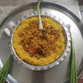 mitu madlani's cooksnap of when they made પૌવા બટાકા (Pauva Bataka Recipe In Gujarati).