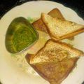 Moni Dubey का कुकस्नैप जब उन्होंने आलू ब्रेड सैंडविच (Aloo bread sandwich recipe in hindi) बनाया था।